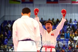 SEA Games 29: Karate Việt Nam đoạt thêm HCV, Đoàn TTVN đã vươn lên vị trí thứ 2  